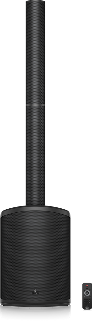 Behringer C210B 160W Powered Column Loudspeaker with 8 Inch Subwoofer